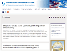 Tablet Screenshot of conferenceofpresidents.org